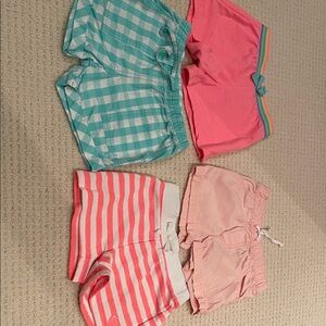 Girls Colorful Shorts Set